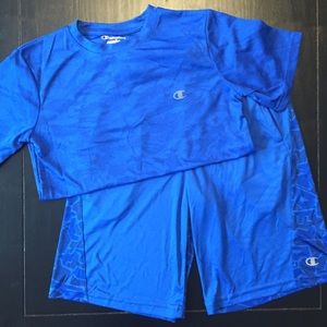 Champion Boy's Shirt & Shorts Bundle
